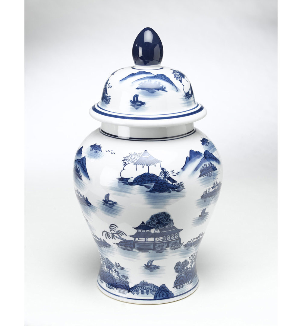 Deshka Pagoda Urn Bungalow Rose