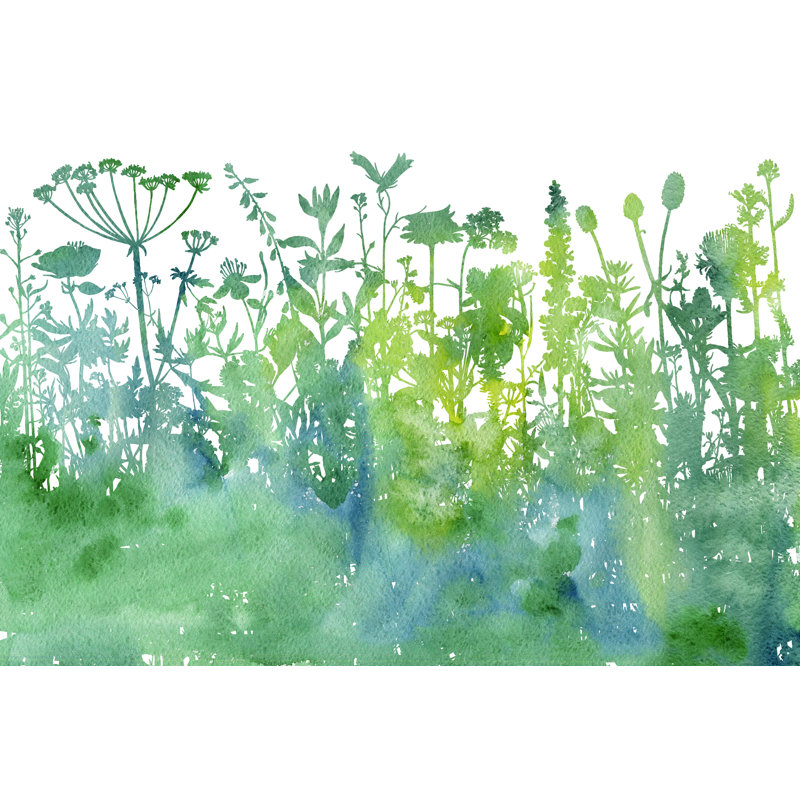 Watercolour Background - Wrapped Canvas Print, 30cm H x 46cm W x 3.8cm D