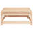 Ophelia & Co. Patio Sofa Armless With Footstool Solid Wood Pine-1718118426