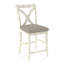 Hues Upholstered Stool with Solid Wood Frame-40666255-40715604-62149171