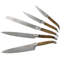 Laguiole 5 Piece Knife Set with Storage