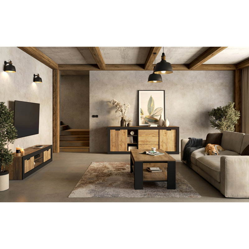 Anneth Coffee Table with Storage