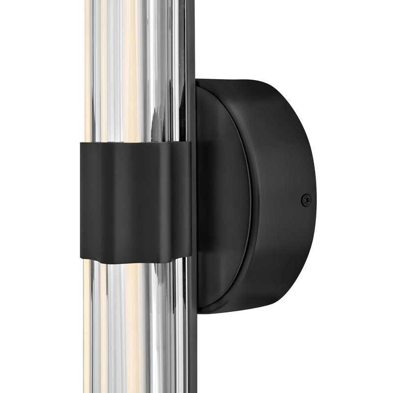 Hinkley Georgette Large Led Vanity, Black