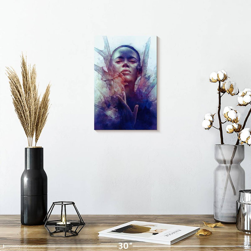 Leisha Queen Prey, 12" H x 8" W