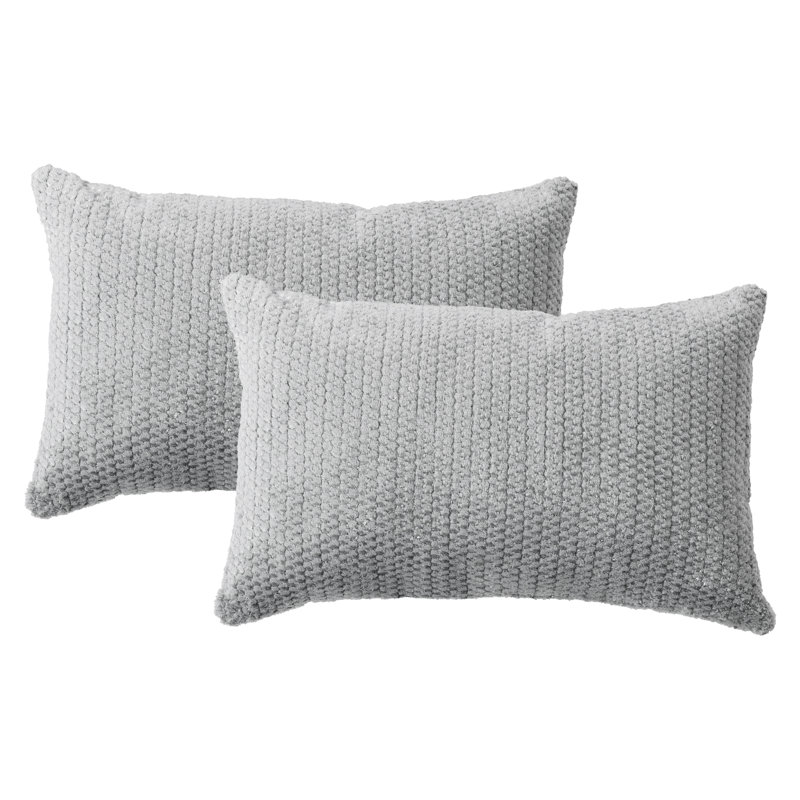 Reversible Throw Pillow, Sutherland Dove, 14'' x 24''