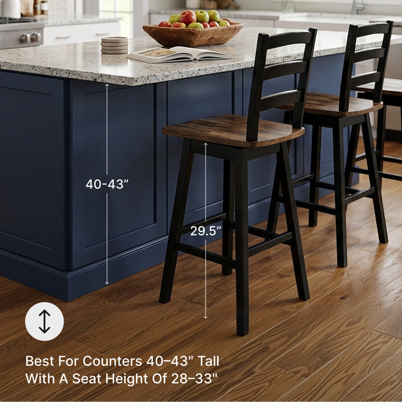 Tabouret de bar Wildenauer (ensemble de 2)