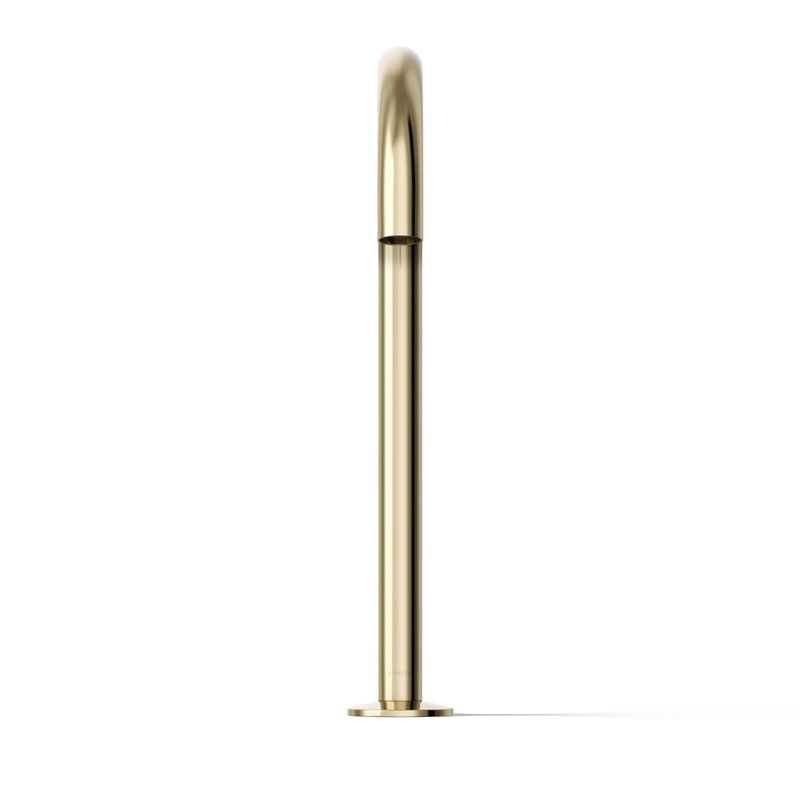Components Bathroom Sink Faucet Spout With Tube Design 1.2 GPM, Satin