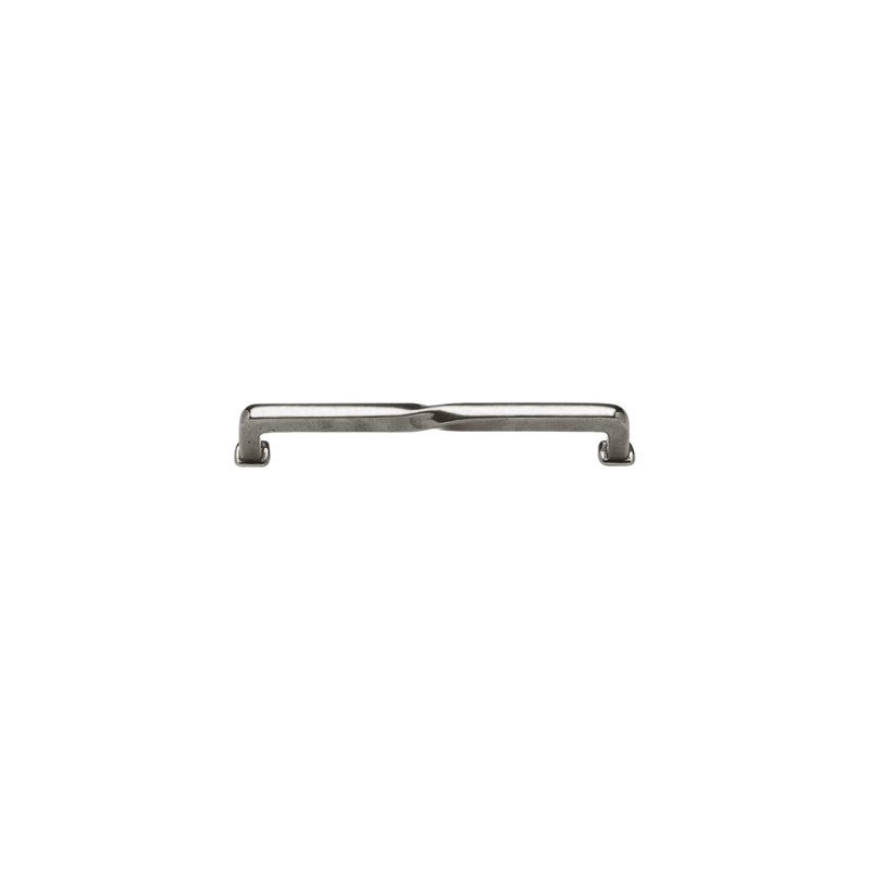 Twisted Bar / Handle Pull, White Bronze Medium