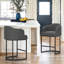 Tabouret de comptoir rembourré Alyce-1520518927