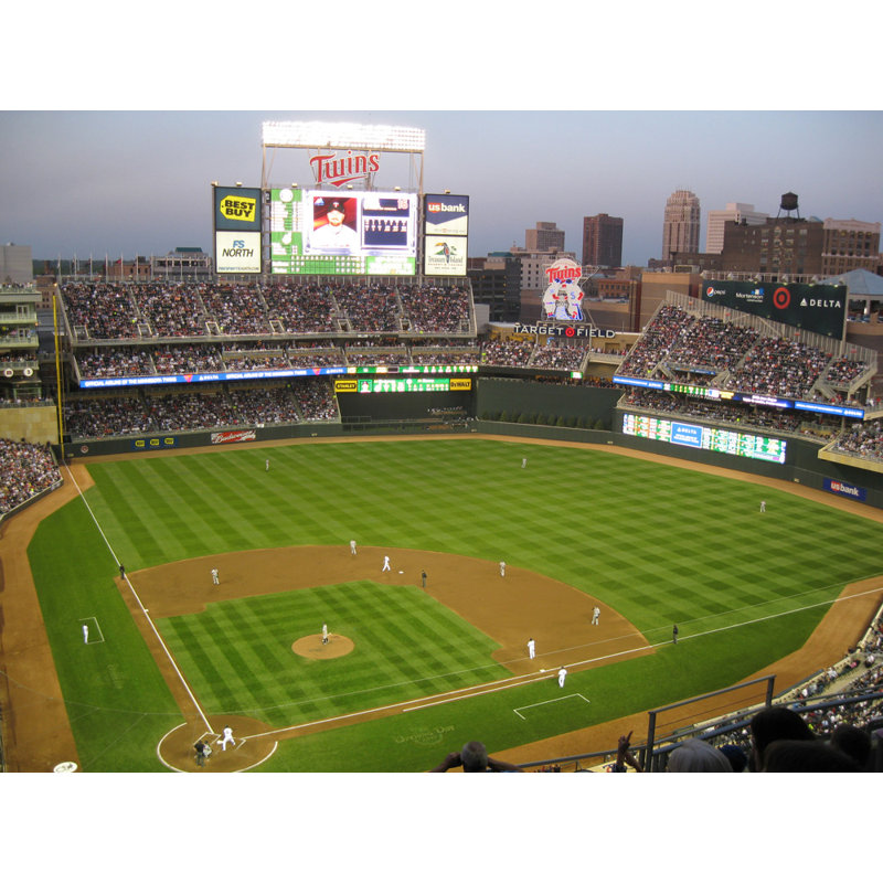 Target Field, 18" H x 24" W