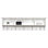 Raitsa 60" Contemporary Wall Mounted Coat Rack, Coat Hooks Wall Mount with 4 Shelves, Hallway or Entryway Storage Solution, 11.5"D x 60"W x 16.5"H, White