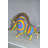 Veldhoven Fat Modern Boar Bronze Statue -  Size: 22"L x 9"W x 15"H.