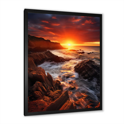 Habiba Beach Golden Sands Ix sur toile