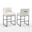 Tabouret de comptoir rembourré Maghull-593041268