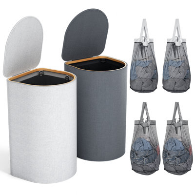 2-tlg. Wäschebehälter-Set