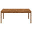 Acacia Solid Wood Outdoor Dining Table-135607225