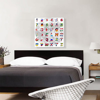 " World Flags Full Alphabet "