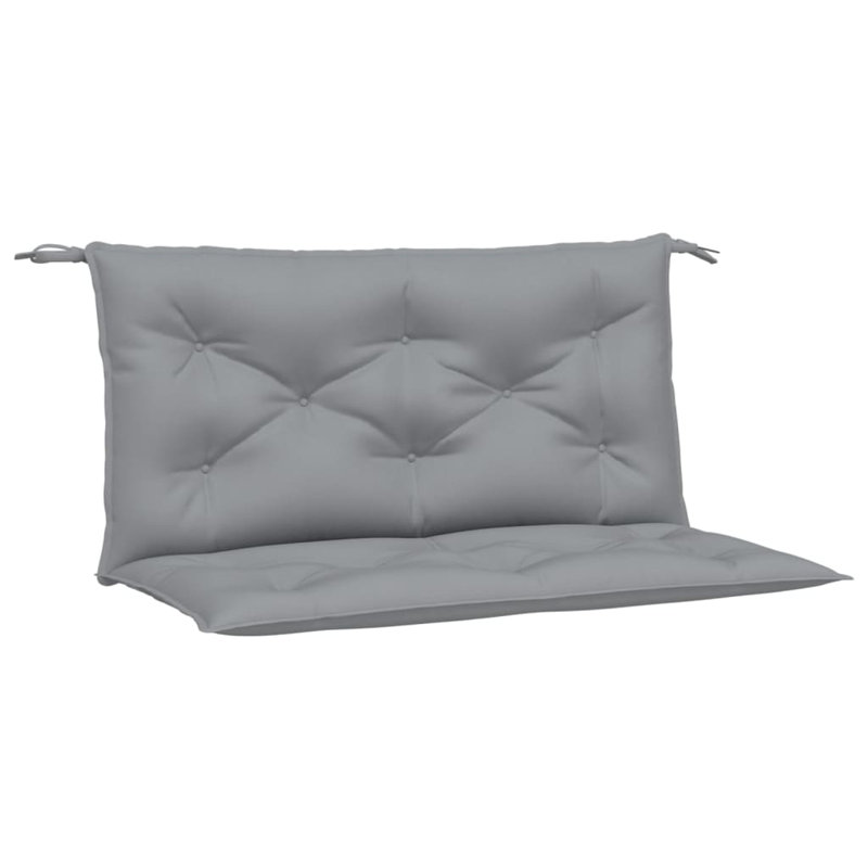 Coussin de siège d'extérieur, 39,4 po x 19,7 po, Gris