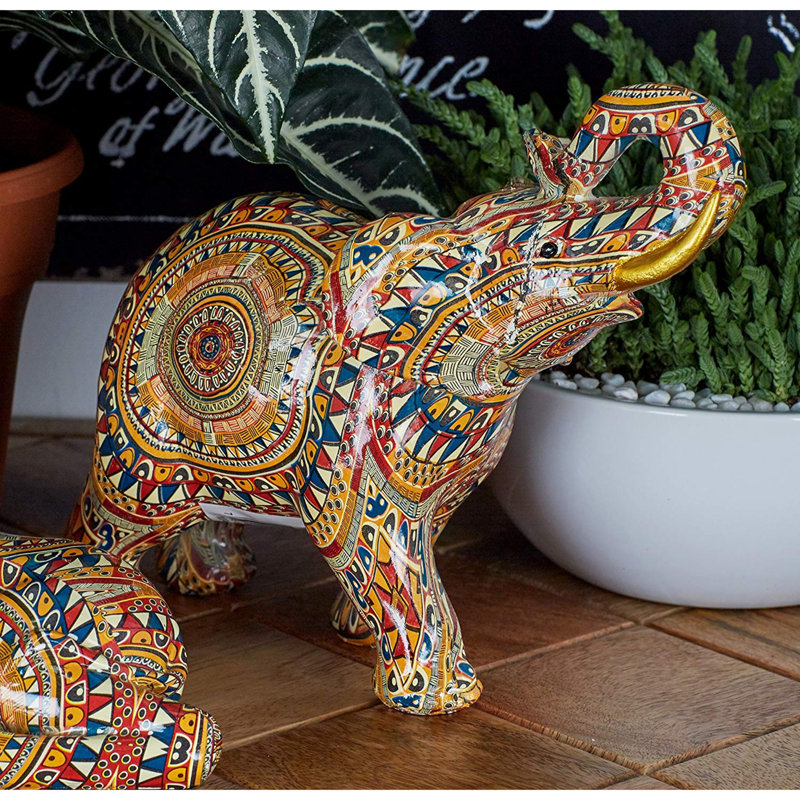 Figurine éléphant en polystyrène