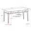 Bureau moderne en bois massif de style Mid-Century de 60 po de large avec bibliothèque de 24 po de couleur brun noyer Droagh (ensemble de 2)-1827741384