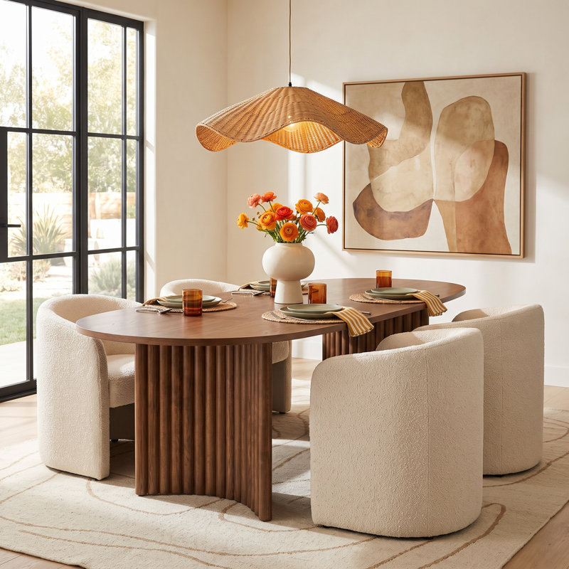 Charli Oak Dining Table
