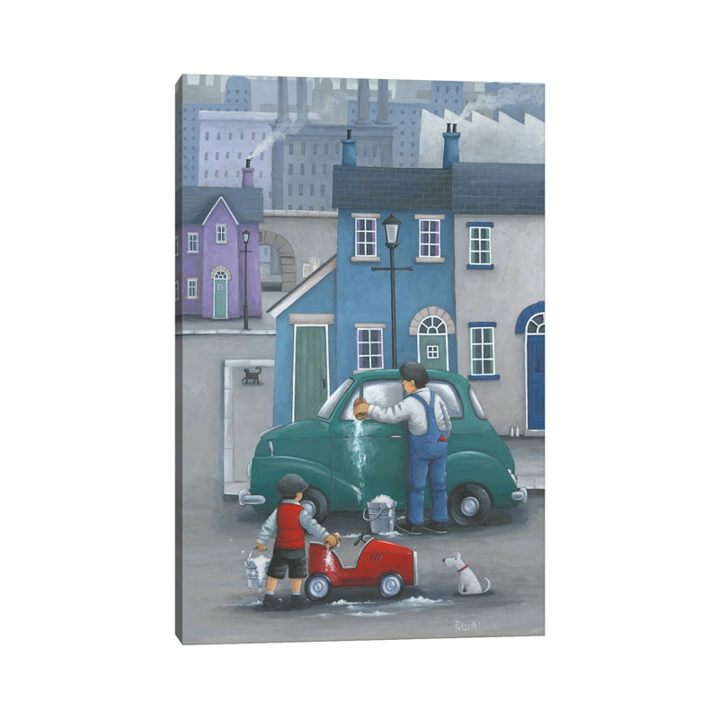 Like Father.. by Peter Adderley - Wrapped Canvas Gallery-Wrapped Canvas Giclée, 101.6 cm H x 66.04 cm W x 1.91 cm D
