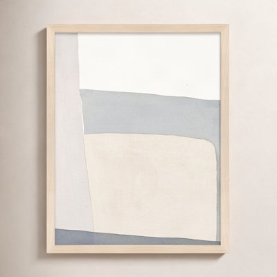 Simple Grey Painting by Julia Balfour