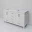 Ensemble de meuble-lavabo double L 60 po x P 22 po Jacques-66637650-91877394