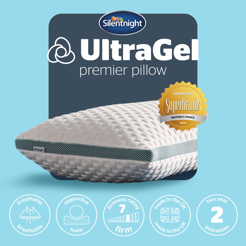 Silentnight Ultragel Premier Luxury Firm Support Pillow