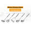 Cuillère de cuisine en acier inoxydable YBM Home-73640862