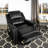 Oversized Air Leather Power Lift Recliner Chair with Footrest-1576884049