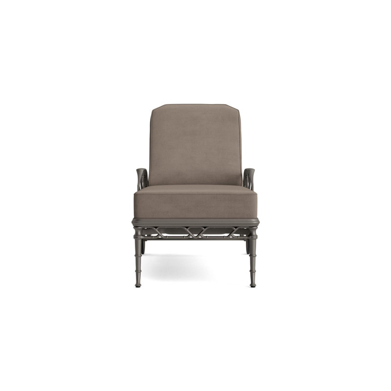 Calcutta Outdoor Chaise Lounge, Fusion Natural, Mica