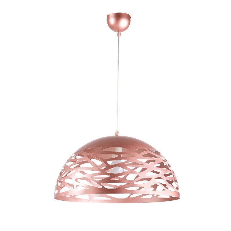 Palethorp 1 - Light Rose Gold Unique/Statement Pendant