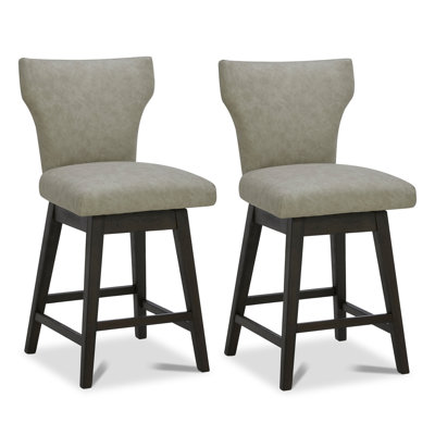 Alvino 26'' Swivel Counter Stool