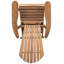 Chaise Adirondack avec lattes traditionnelles-946808395