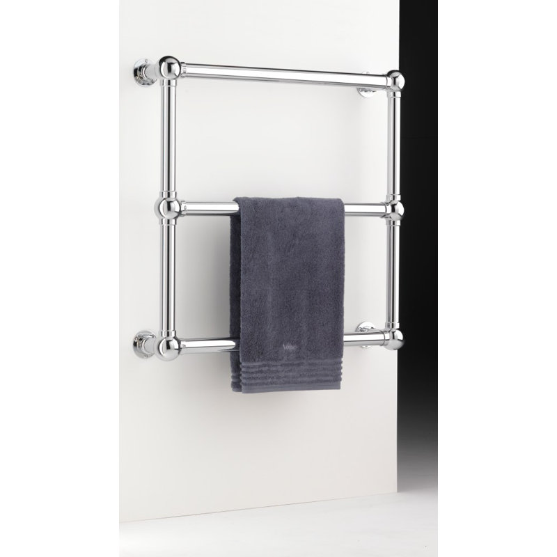 Churchill 3 Rail Wall-Mounted Electric Towel Warmer, Polished Chrome