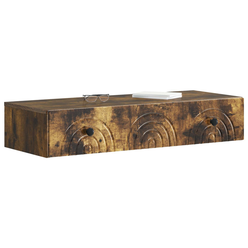 End Table, Smoked Oak