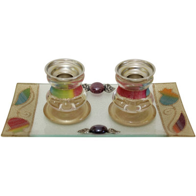 Glass Candlestick