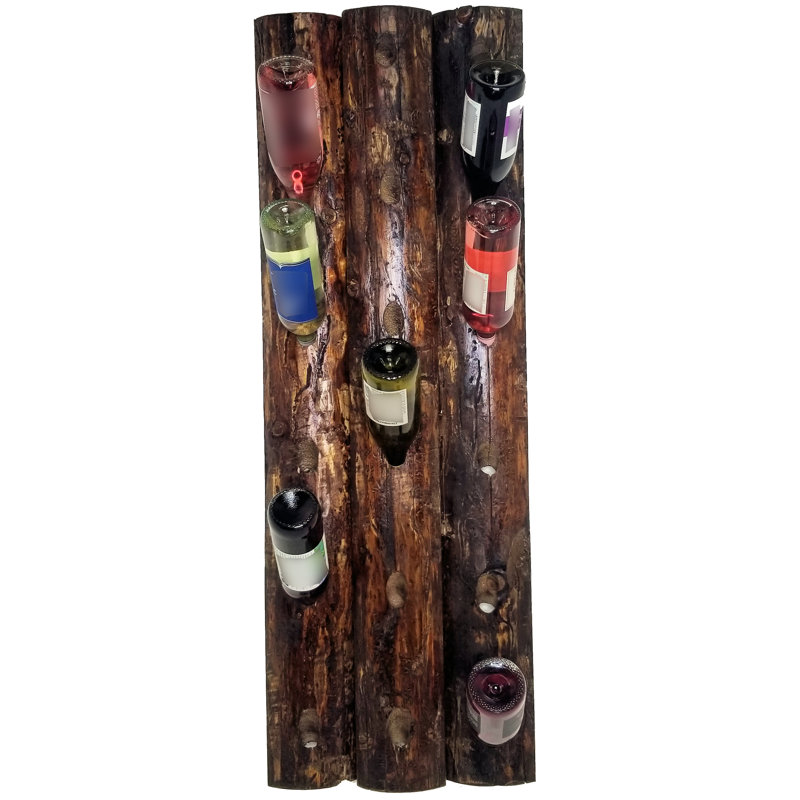 Cerritos 8 - Bottle Solid Wood Wine Bottle Rack