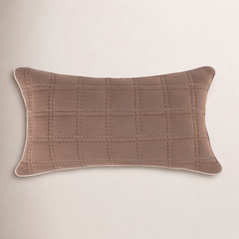 Gana 100% Cotton Pillow Sham - King, King, Saddle