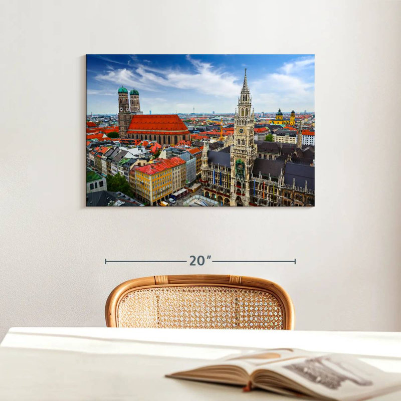 Rorry Munich Cityscape, 16" H x 24" W
