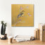 Winston Porter 'Female Goldfinch On Gold' by Danhui Nai Canvas Wall Art-1417943025