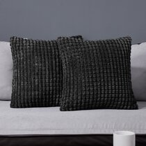 Black & Ivory Throw Pillows & Blanket Set – NestSet