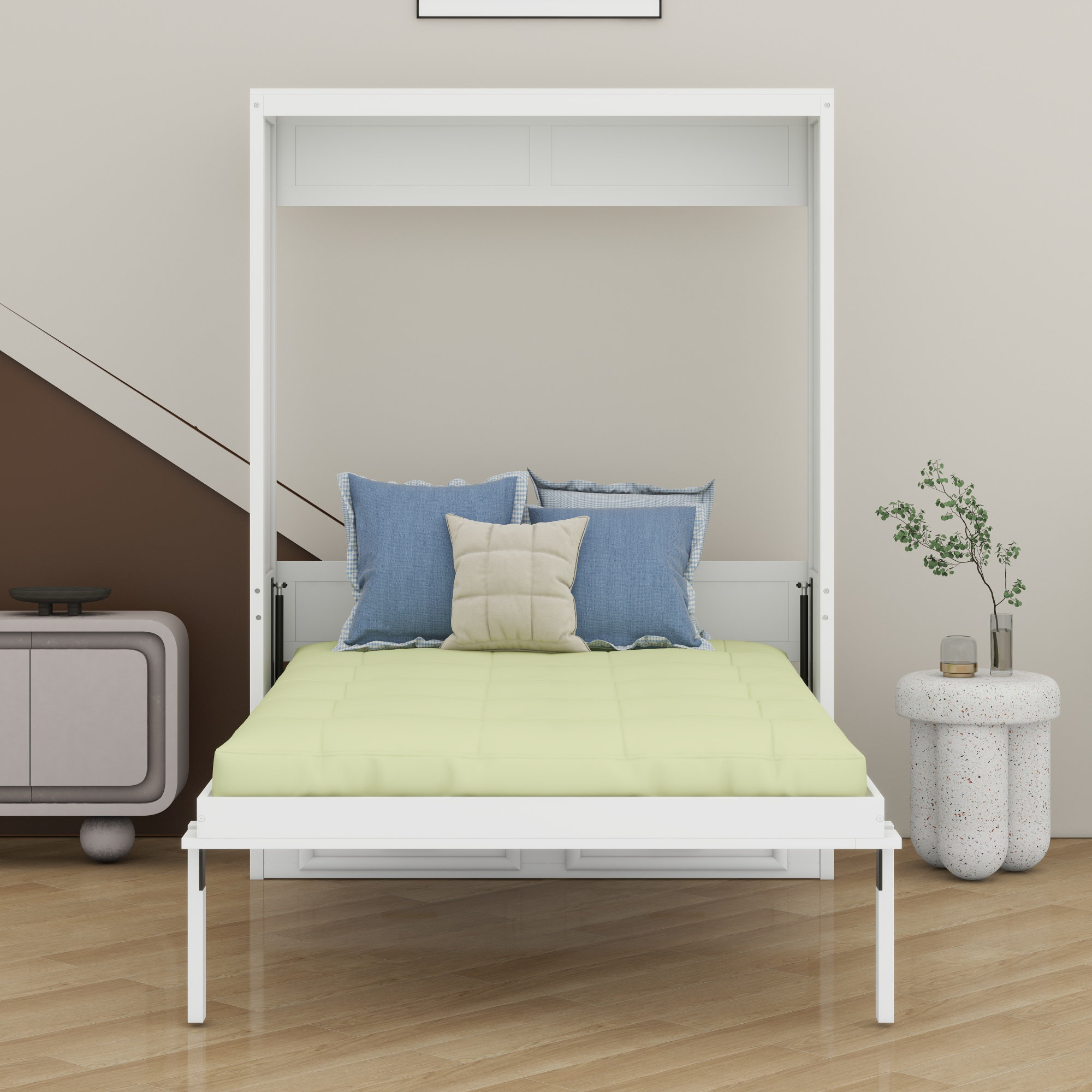 Latitude Run® Murphy Bed With Drawers | Wayfair