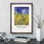 Wheatfield with Crows by Vincent Van Gogh - Picture Frame Art Prints-66197587-66197591