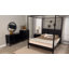 Ensemble de chambre à coucher noire 4 pièces Baxton Studio Gineva-1192131523