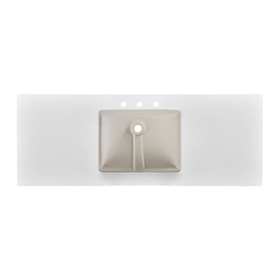 bathroom stone vanity top lightning white