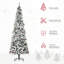Arbre de Noël artificiel enneigé 7,5 pi-207961027