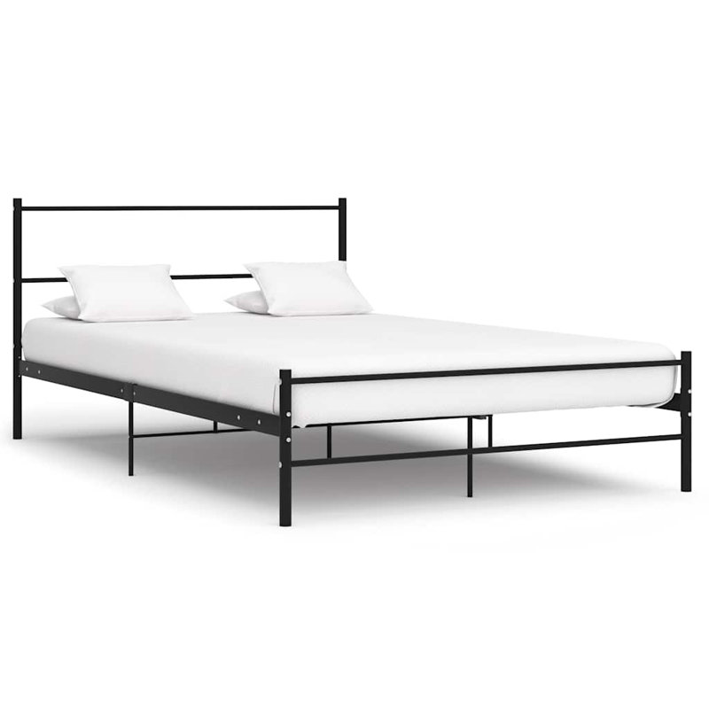 Del Mesa Metal Bed Frame, 160 x 200cm, black