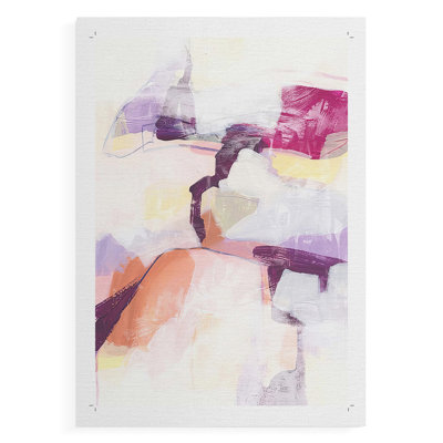 Polar Magenta III -Canvas Print Only - NOT FRAMED